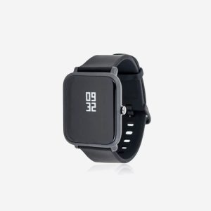 Men Black Sports Watch - Image 1
